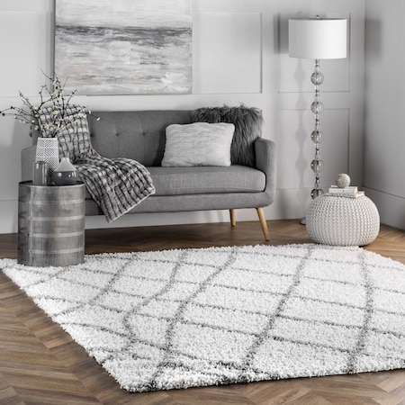 Nuloom Alvera Easy Shag Area Rug 4ft x 6ft OZSG17A-406